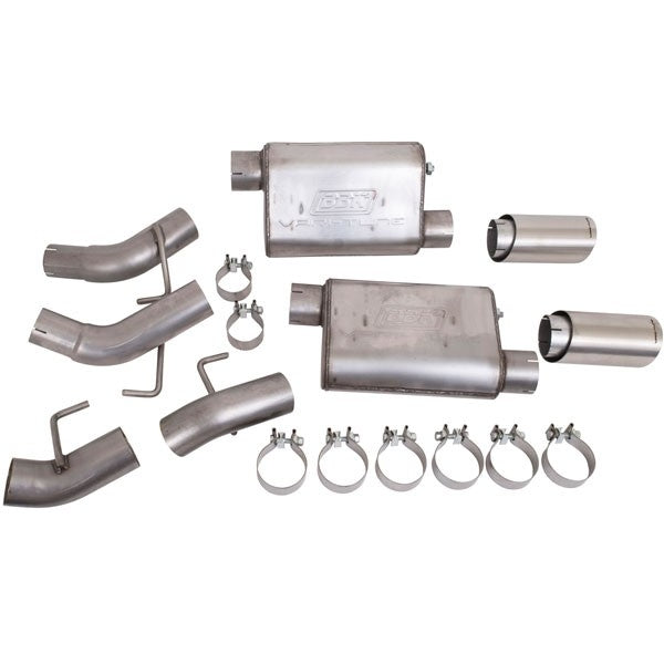 Chevrolet Camaro SS 6.2 Coupe Varitune Axle Back Exhaust Kit Stainless 10-15