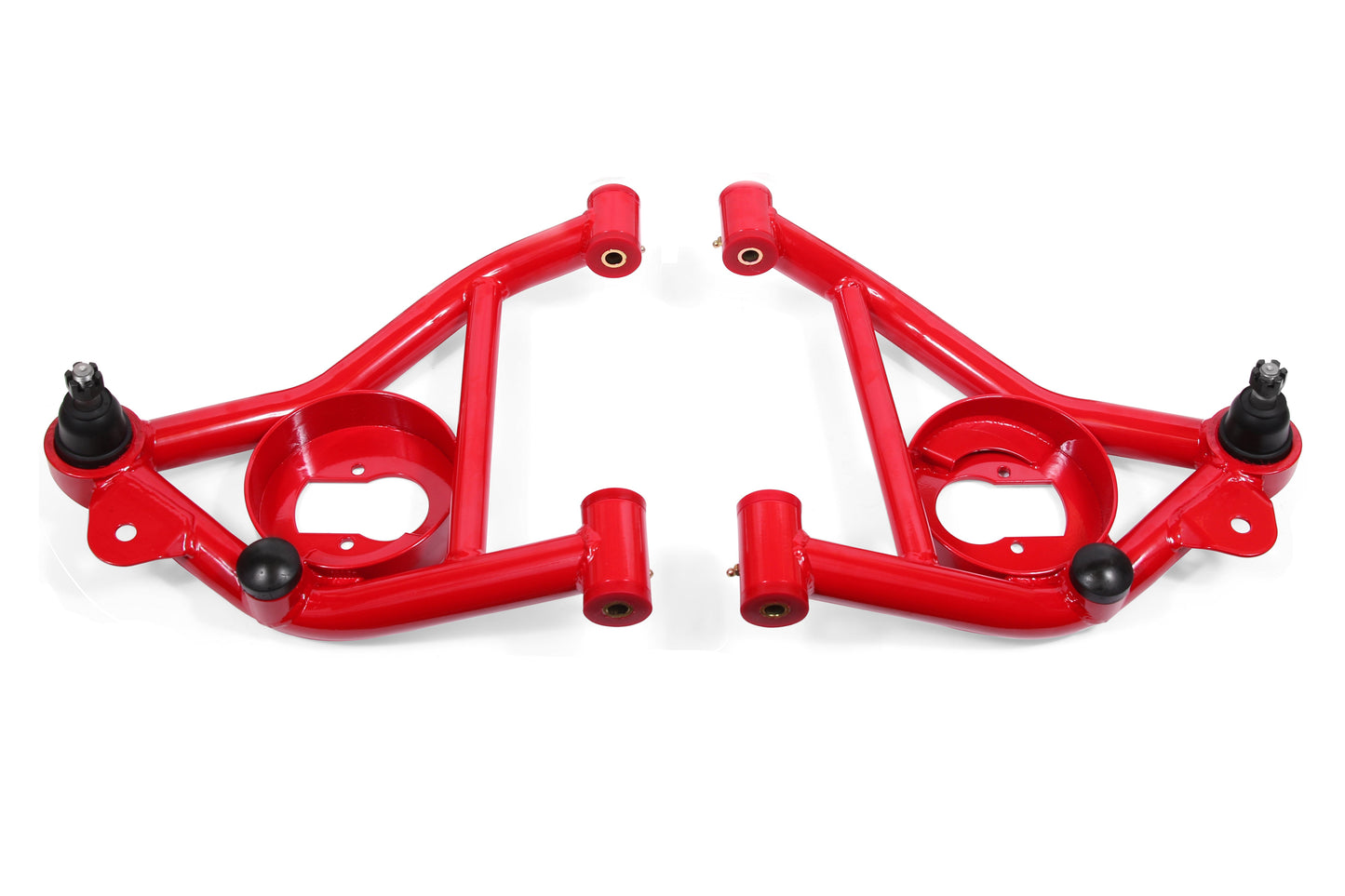 A-arms, Lower, DOM, Non-adjustable, Polyurethane Bushings