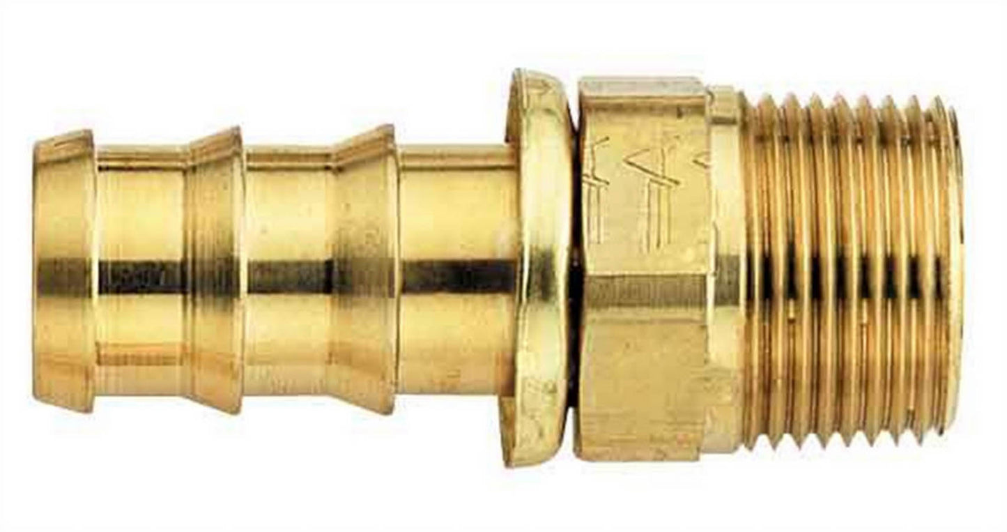 '-12an Socketless Hose to 3/4 Male Pipe Fitting