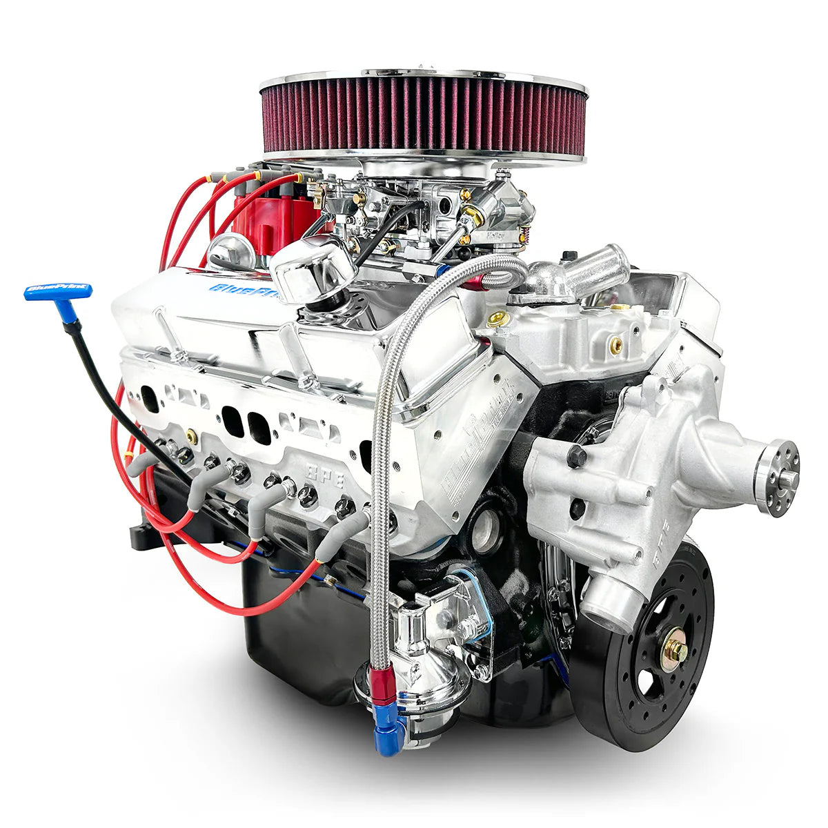 Dyno-tested BluePrint GM 383 engine for C10, Chevelle, and Camaro projects.