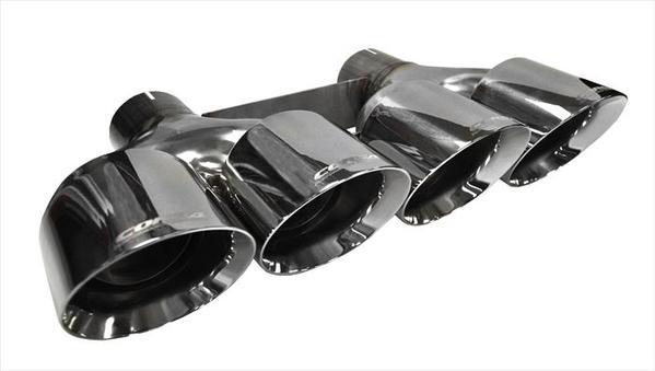 Exhaust Tip Kit - Quad 4.5in Polished Pro-Serie
