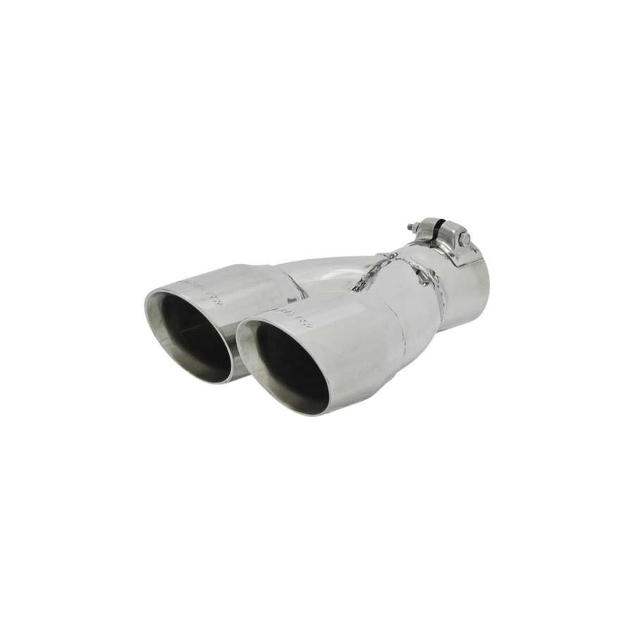 Exhaust Tip - Logo Embossed Polished