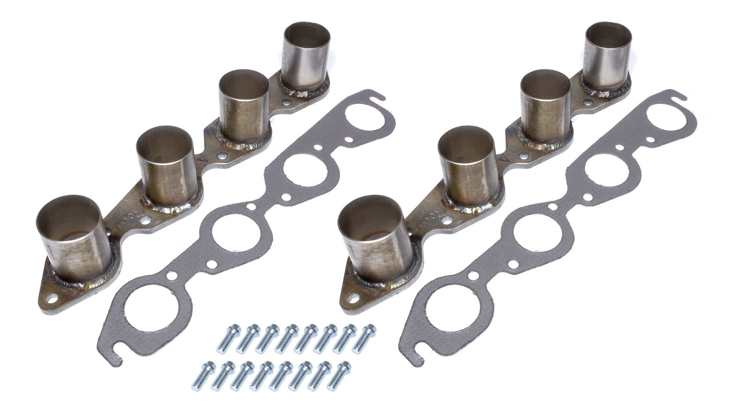 Chev Big Block Flg W/Stu 2.25in Round Port - Junk to Road Auto Parts
