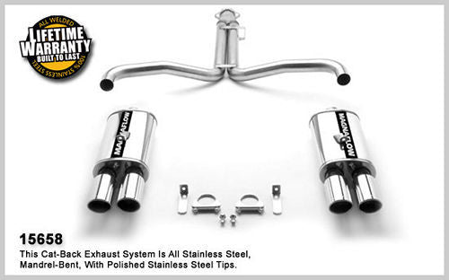 Street Series Stainless Cat-Back System