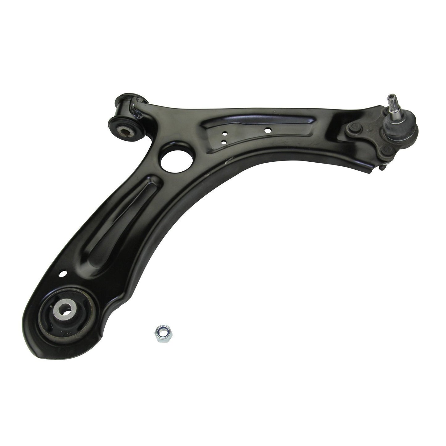 Street Performance Upper Control Arms for 1973-87 Chevy C10 – Tubular Steel, Bolt-In Ball Joint, Black Powder Coat Finish