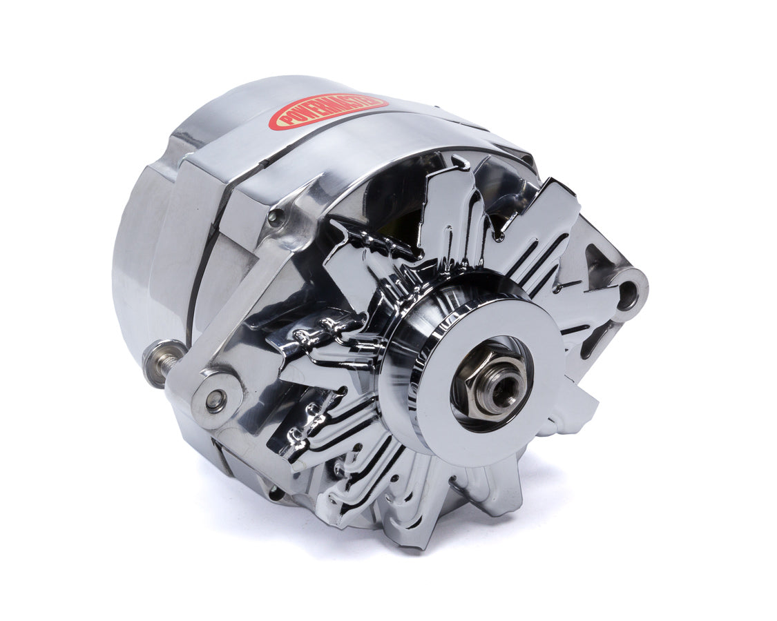 Alternator GM 10SI 1V- Pulley 100 Amp Polished