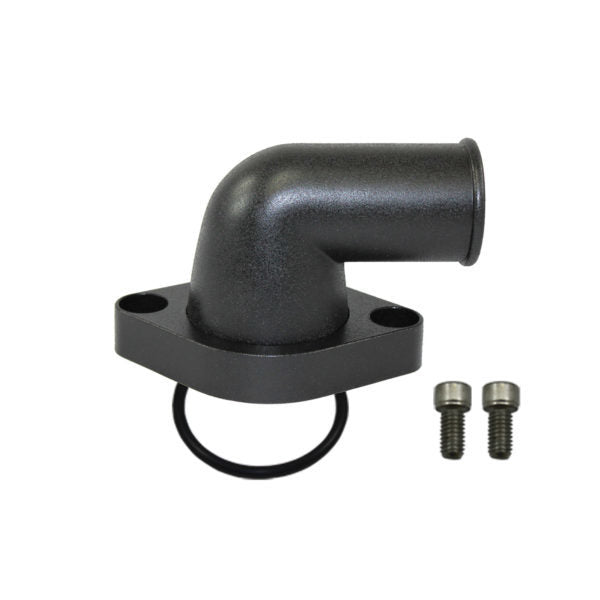 Water Neck Chevy 90 Deg ree O-Ring Style Black
