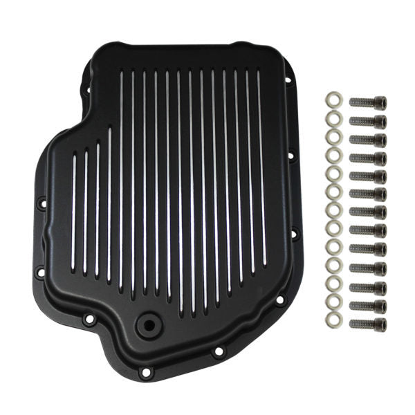 Transmission Pan GM Tur bo 400 Finned with Gaske