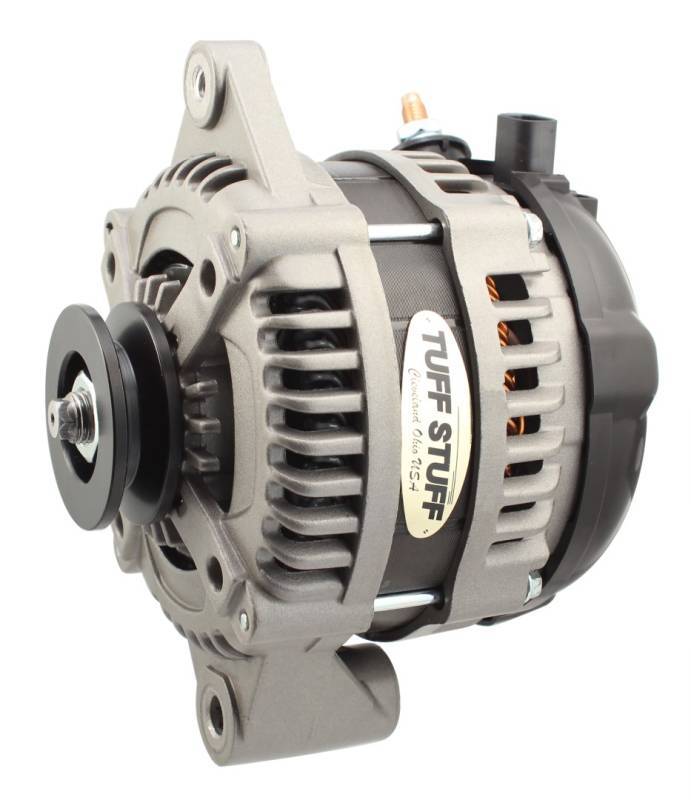 225 MAX AMP Alternator 1-Groove 1-Wire Cast