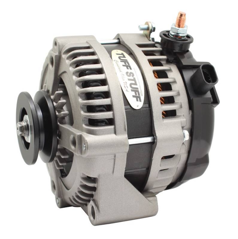 225 MAX AMP Alternator 1-Groove 1-Wire Cast