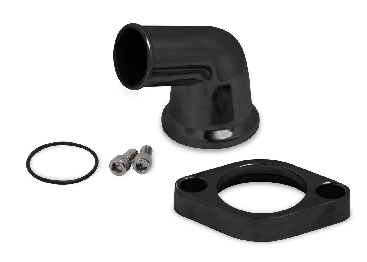 Alm. Water Outlet 15- Degree Swivel Black