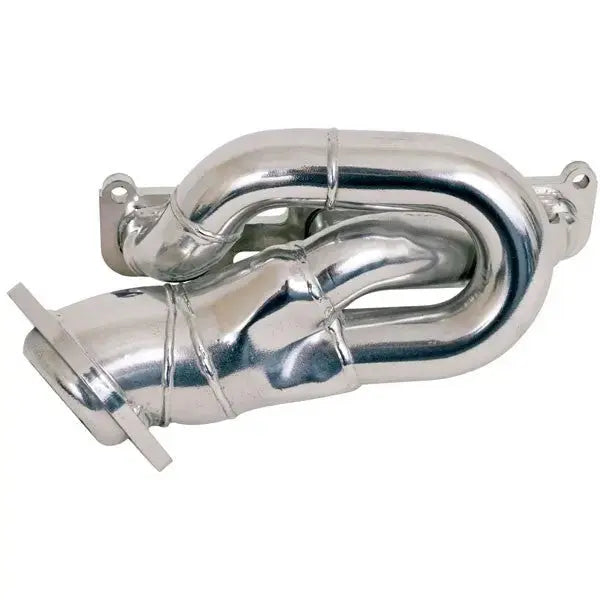Ford Mustang V6 3.7L 1-5/8 Shorty Exhaust Headers Polished Silver Ceramic 11-17
