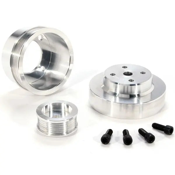 Ford Mustang 5.0 Billet Aluminum Underdrive Pulleys 86-93