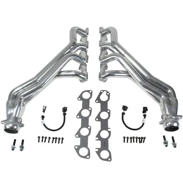 Dodge Challenger Charger 5.7 Hemi 1-3/4 Long Tube Exhaust Headers Polished Silver Ceramic 05-08