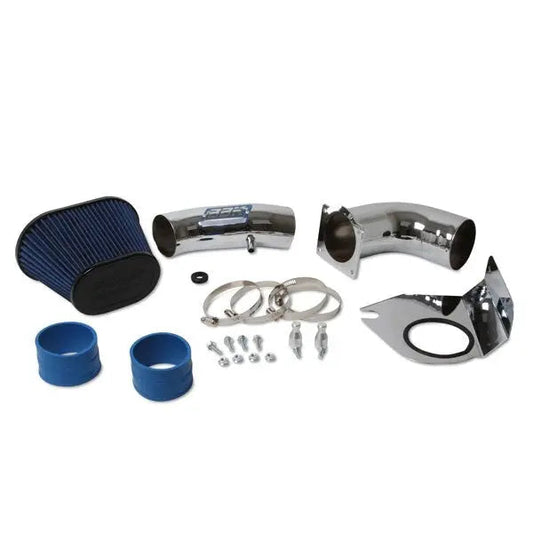 Ford Mustang 5.0 Cold Air Intake Kit Powder Coated Chrome 94-95