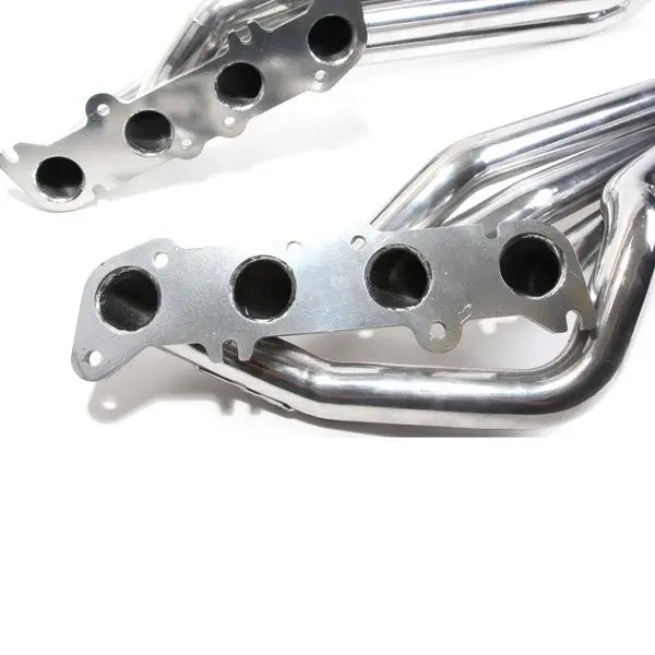 BBK 18560 1-7/8 Long Tube Headers Polished Silver Ceramic 11-23 Ford Mustang GT, 16-20 GT350 5.2