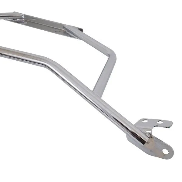 Ford Mustang GT / V6 Strut Tower Brace - Powder Coated Chrome 96-04