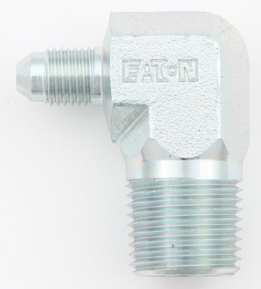 90 Male Elbow -4an To 1/2 Npt Steel Fitting