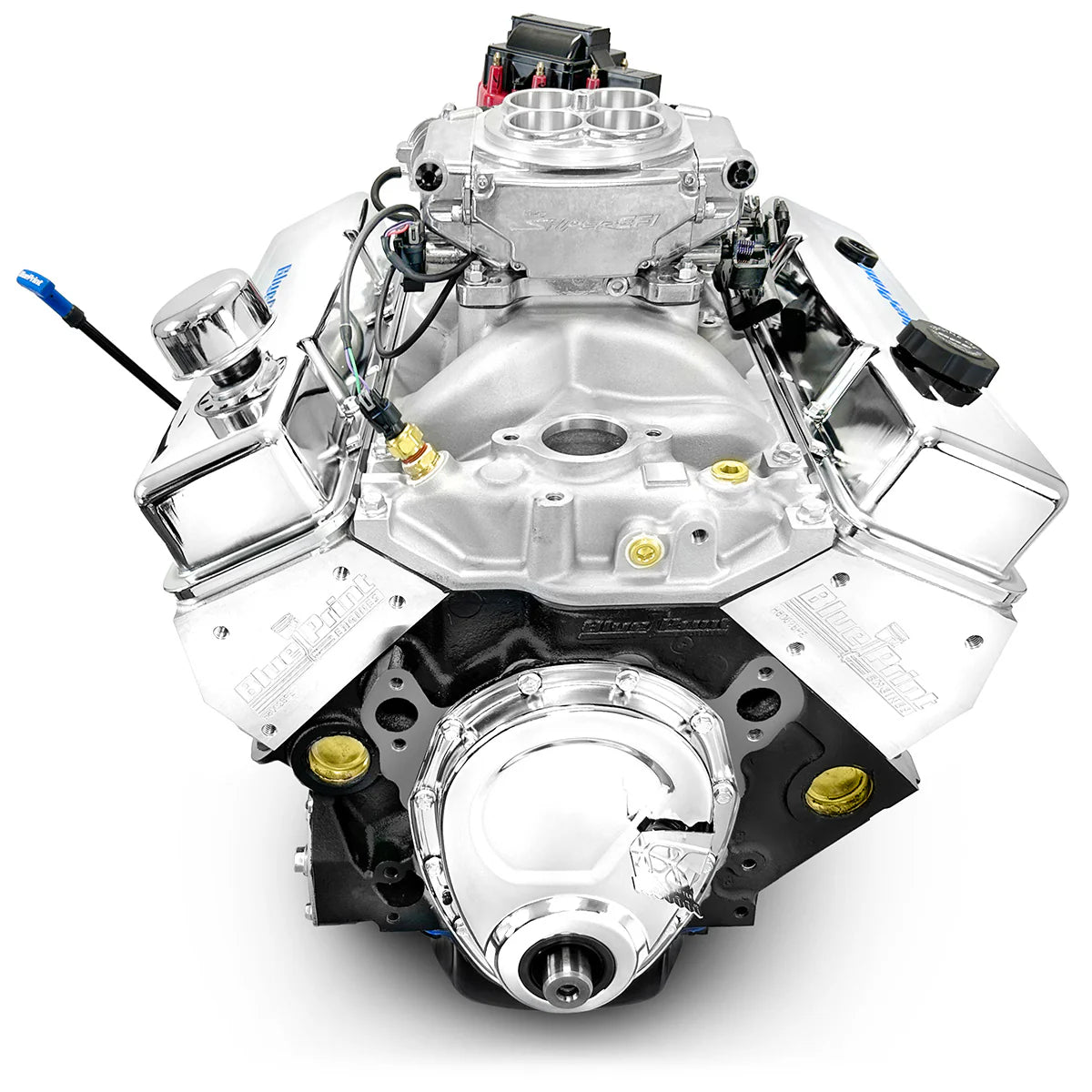 341 HP BluePrint small block engine with Holley Sniper EFI for Chevy classics.