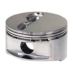 Piston Set, 2618, Flat Top, 4.030 Bore, 1.250 CD, 0.927 Pin, Set of 8.