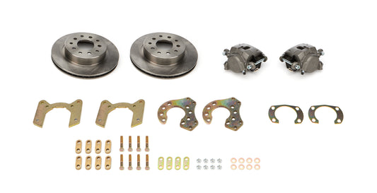 Small Bearing Ford 9in Bolt On Rear Disc Brake Kit GM Calipr