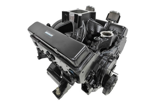 Quicksilver 383 CT crate engine for circle track racing with 400 HP.