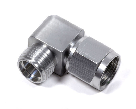 90 Degree A/C Fitting – #10 Tite Fit, 10 AN Female O-Ring to 10 AN Male | Nickel Plated Steel for Chevrolet GM Cooling Systems