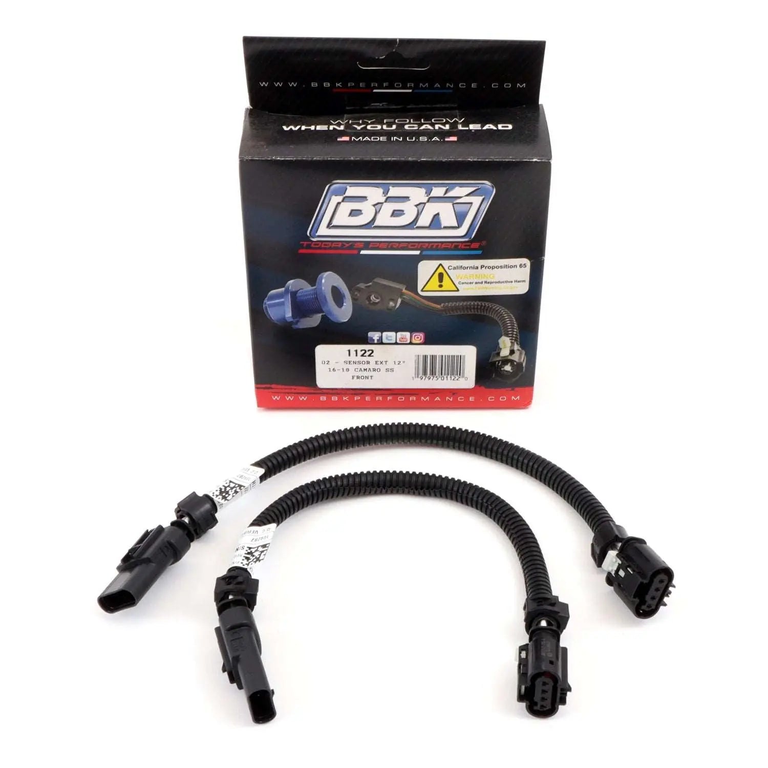 Chevrolet Camaro 6.2 O2 Sensor Extensions Front Harness Kit Manual Trans 16-24 - Junk to Road Auto Parts D.B.A. Curved Racing