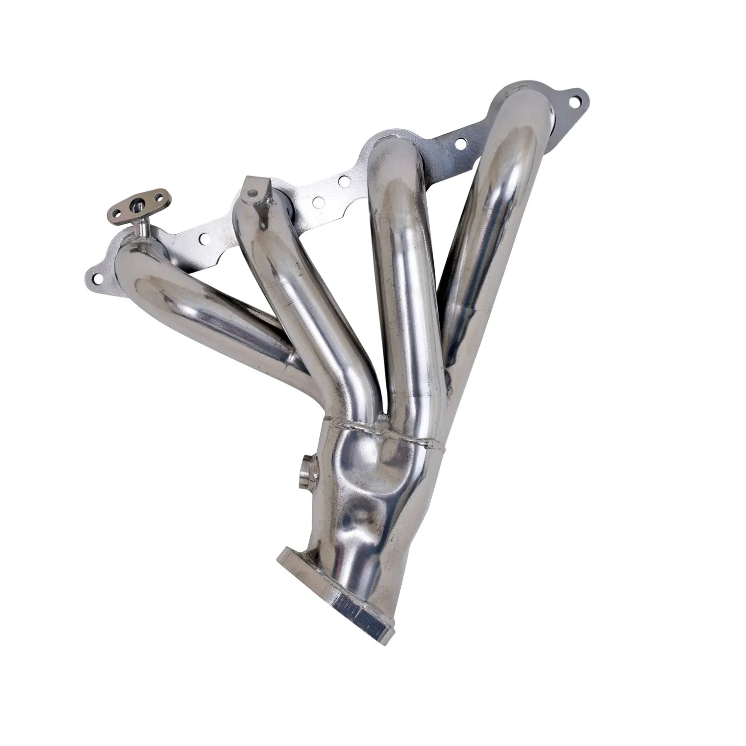 Chevrolet Corvette 5.7 LS1 1-3/4 Shorty Exhaust Headers Polished Silver Ceramic 97-99 - Junk to Road Auto Parts D.B.A. Curved Racing
