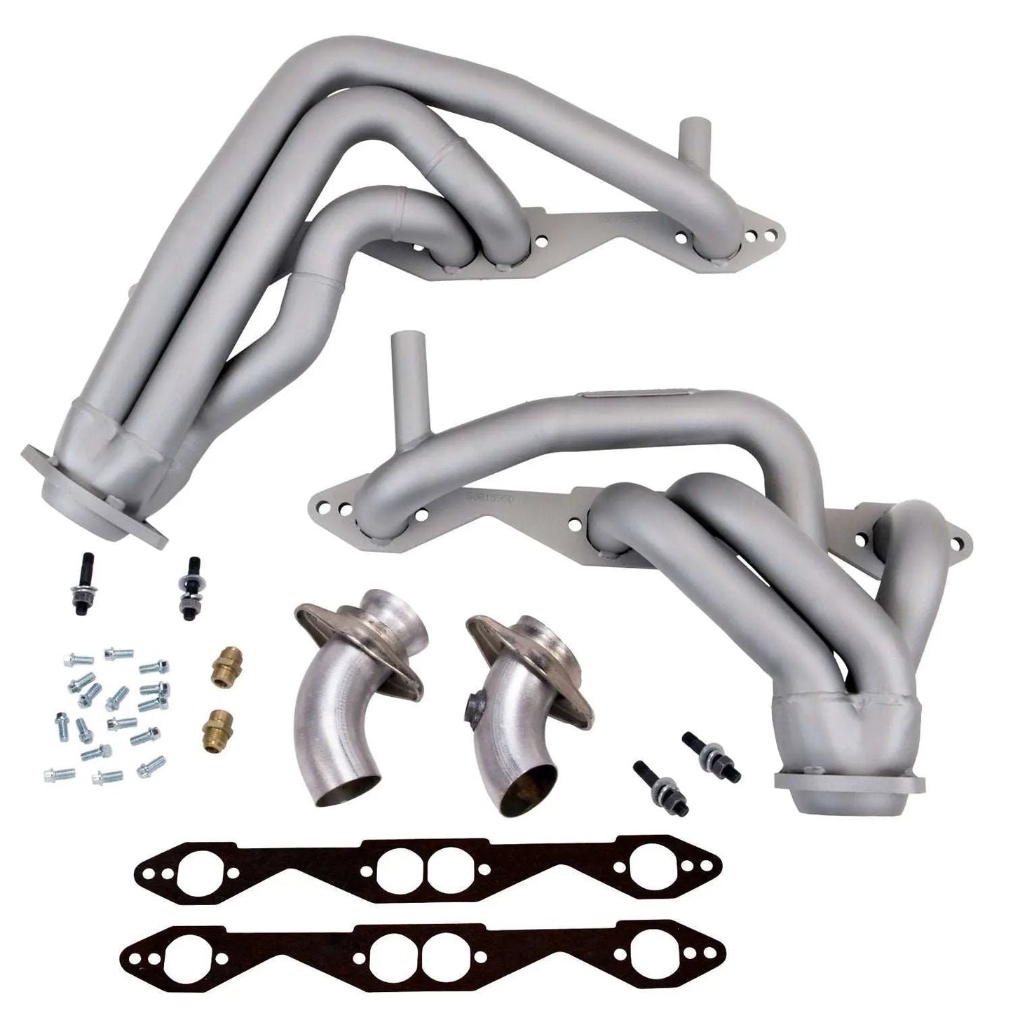 Chevrolet Impala SS 5.7 LT1 V8 1-5/8 Shorty Exhaust Headers Titanium Ceramic 93-96 - Junk to Road Auto Parts D.B.A. Curved Racing