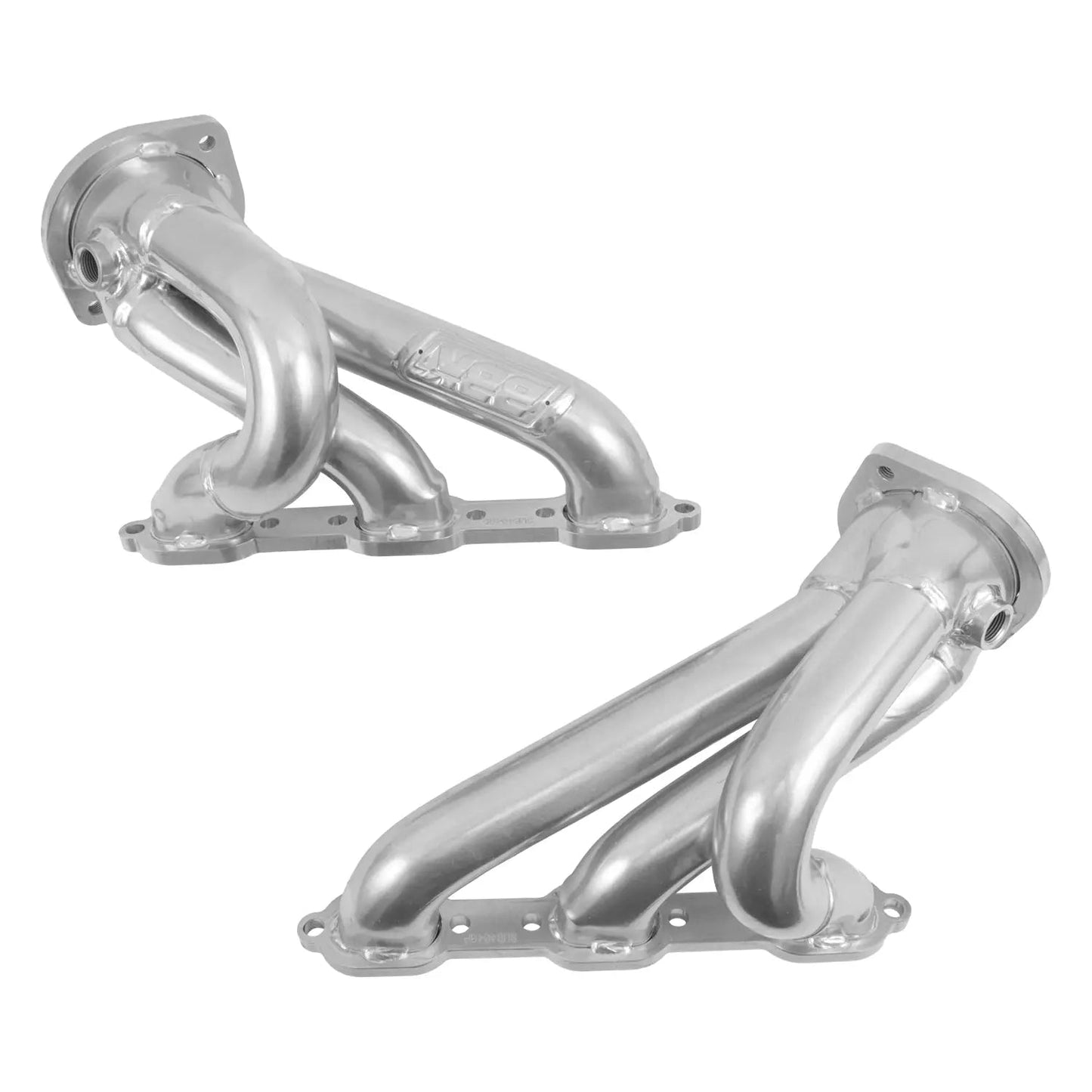 Dodge Challenger Charger 300 V6 3.5 1-3/4 Shorty Headers - Polished Silver Ceramic 06-10
