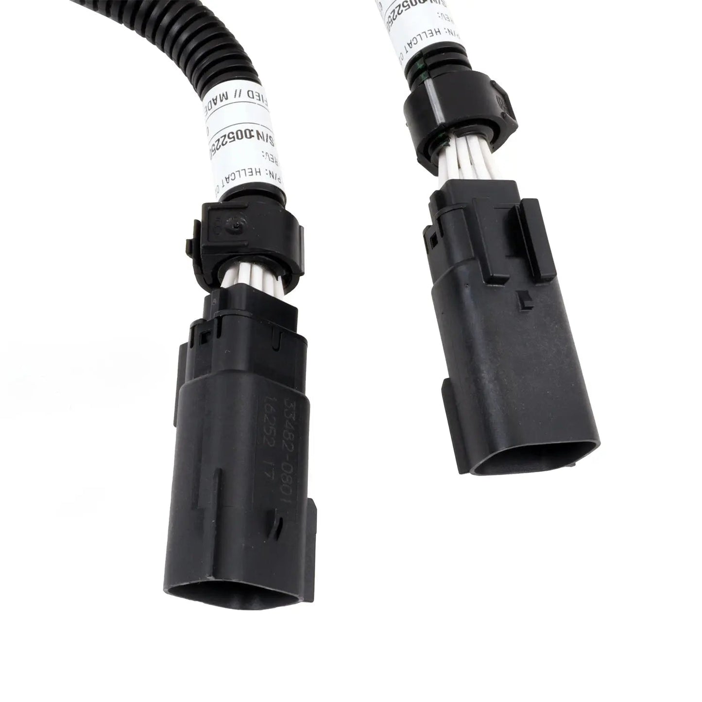 Dodge Hellcat O2 Sensor Extensions Front 6 Pin 12 Inch 15-24